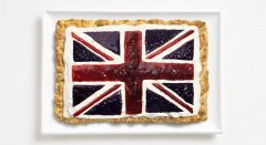İngiltere:İngiliz çöreği(scone), krema, reçel