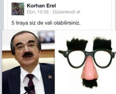 Vali olmak çok ucuz!