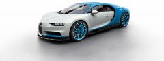 Bugatti Chiron, 2016 Fotoğraf Blue Gri