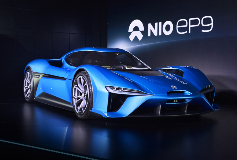 NextEV firmasının yeni elektrikli hypercarı Nio EP9