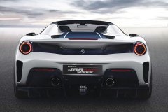 Ferrari 488 Pista Spider Arkadan Görünüm