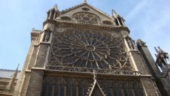 Notre Dame Kilisesi Ünlü Giriş Kapısı Üstü