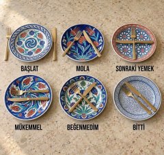 Yemek adabında çatal-bıçak yerleştirme kuralları.