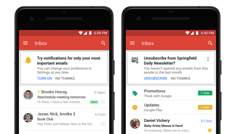 Gmail'e gelen tüm yeni özellikler gerçekten yararlı görünüyor