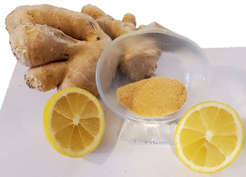 Sabah iksiri zencefil, limon ve sarımsak içeceği