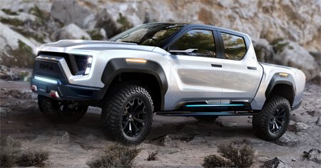 Nikola 965 Km Menzilli Yeni Elektrikli Kamyonetini Tanıttı: Badger