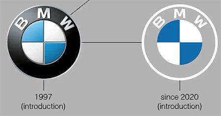 BMW Yeni Logosuna Kavuştu ve Fark Açık