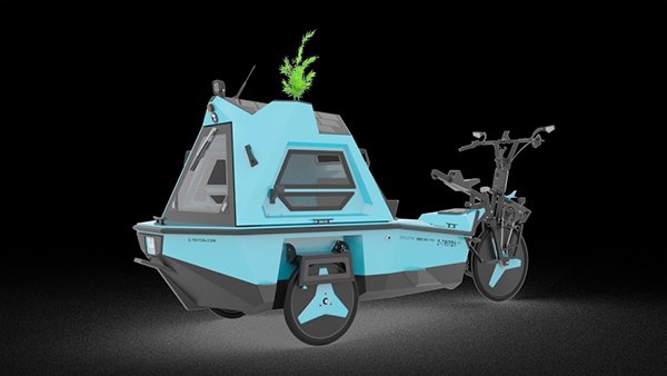 Z-Triton: Bir Tekne, Karavan ve Aynı Zamanda Bir Bisiklettir