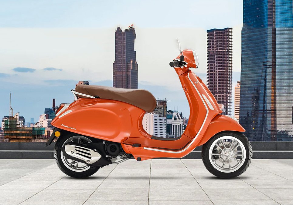 Primavera ve Sprint için Vespa'nın Canlı Yeni Renk Motosikletlerine Bir Bakın