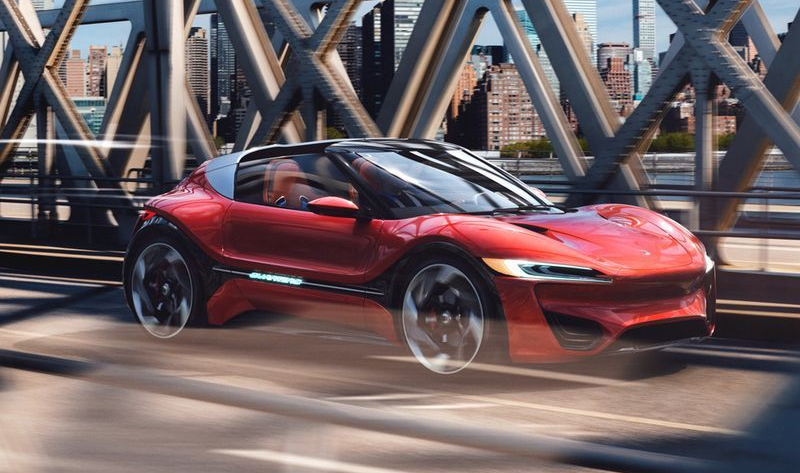 Yeni 48 Voltluk Quant süper otomobil, bir depo 'tuzlu suyla' 965 km gidebiliyor