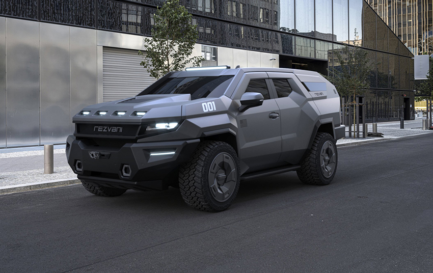 Bir anne, 499 bin dolarlık zırhlı bir SUV'u gözden geçirdi. Biber gazı püskürtüyor elektro şok veriyor v.b