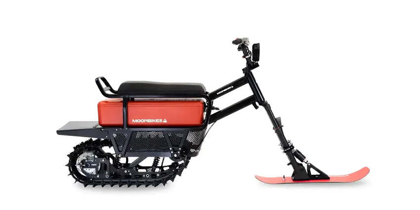 Elektrikli Kar Bisikleti: MoonBike