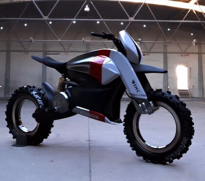 Bu Büyüleyici Motosiklet Konsepti Tron'dan Bir Şey Gibi