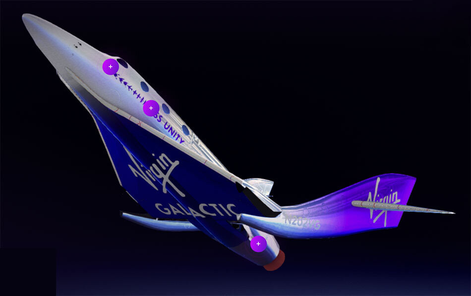 Virgin Galactic'in İlk Turistik Uzay Uçuşunun Yepyeni Görüntüsü Akıllara durgunluk veriyor