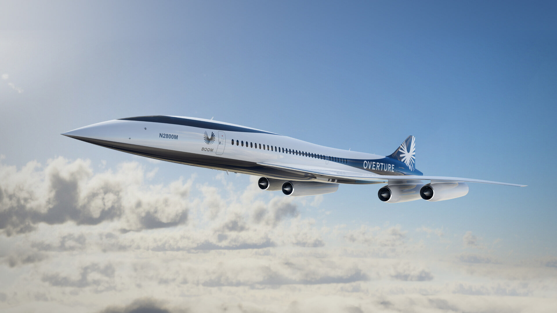 Boom Supersonic'in Overture İlk Uçtuğunda