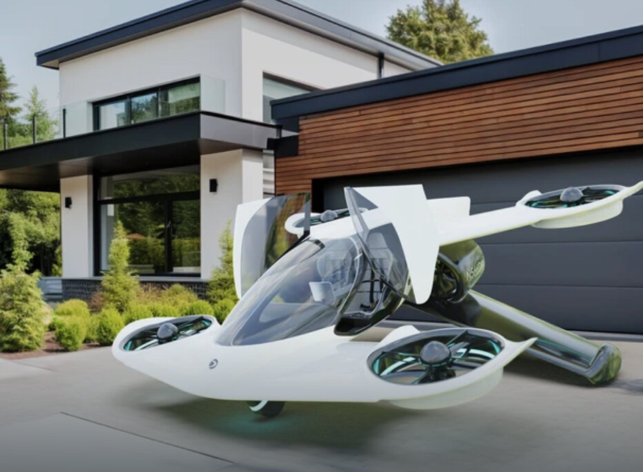 Doroni H1-X: 2025'te piyasaya sürülecek garaja sığabilecek elektrikli uçan araba