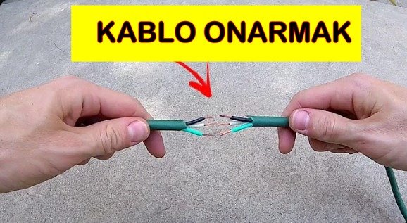 Kesilmiş Bir Uzatma Kablosu Nasıl Onarılır