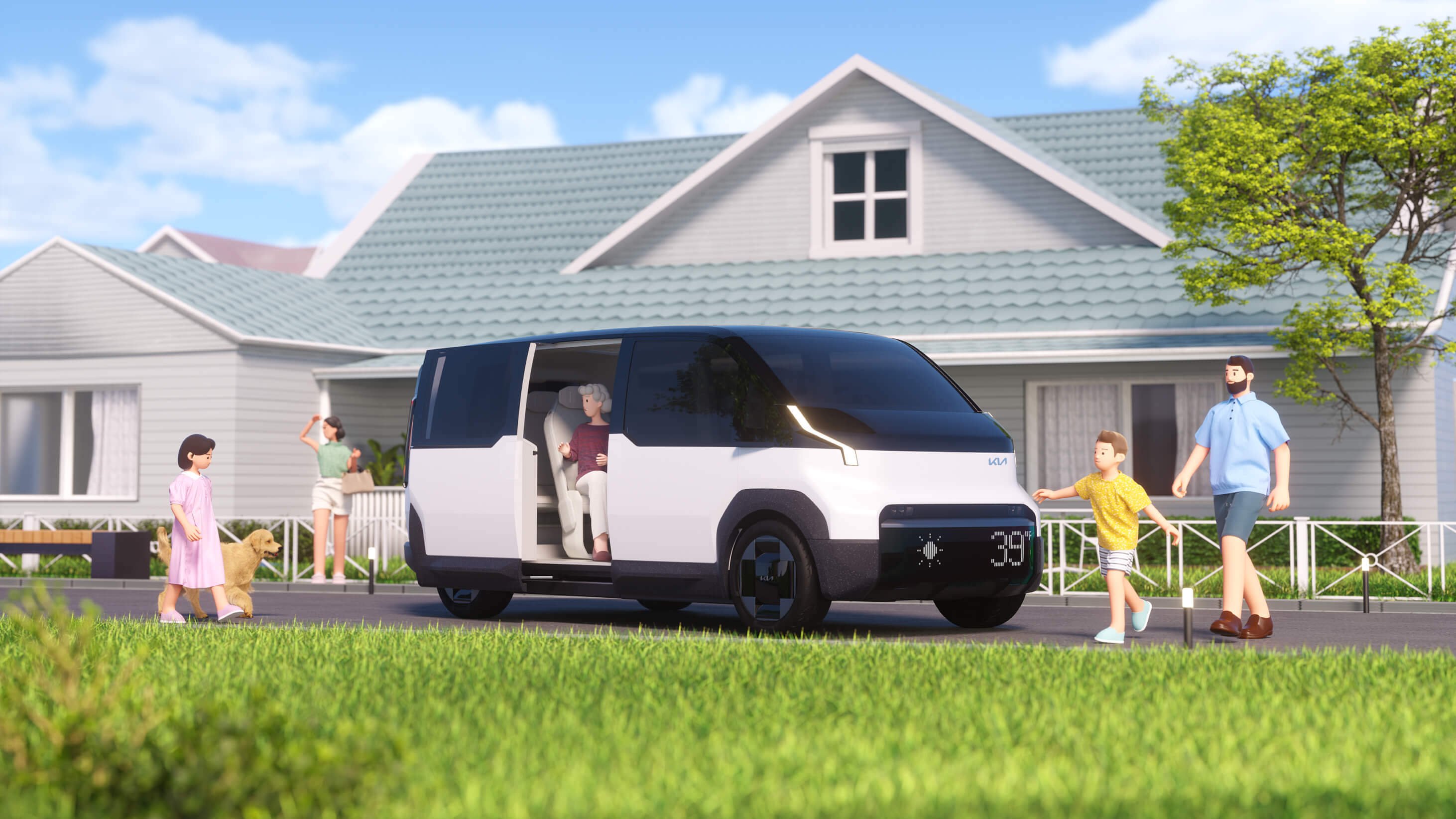 Kia PV5 WKNDR EV'nin 'Hidro Türbin' Tekerlekleri Hava veya Suyla Elektrik Üretebiliyor