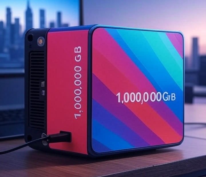 Yeni bir SSD form faktörü, 1 Milyon GB'lık şaşırtıcı bir depolama alanına ev sahipliği yapabiliyor