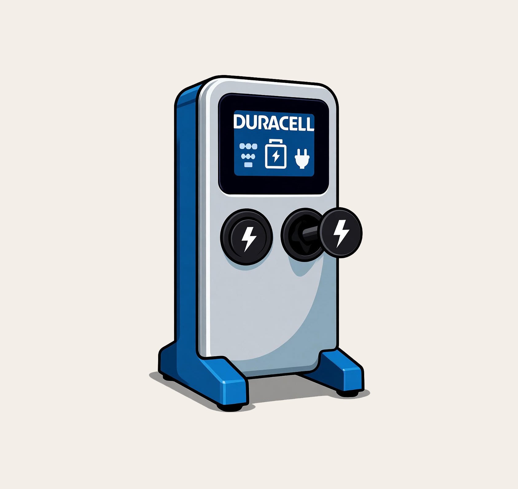 Duracell'in yeni elektrikli araç şarj cihazları dev AA pillere benziyor ve bu, arkasında durabildiğim bir marka bilinirliği