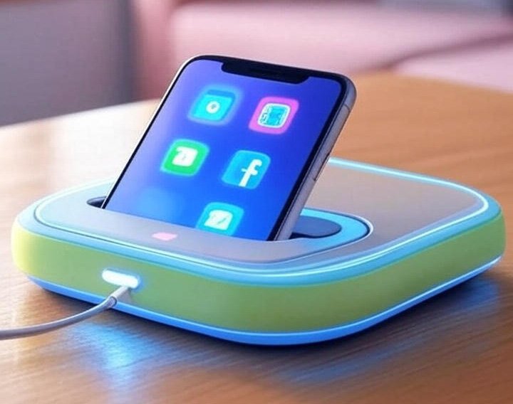 Adam sonunda kablosuz şarja geçmiş ve bu, onun telefonunu kullanma şeklini değiştirmiş