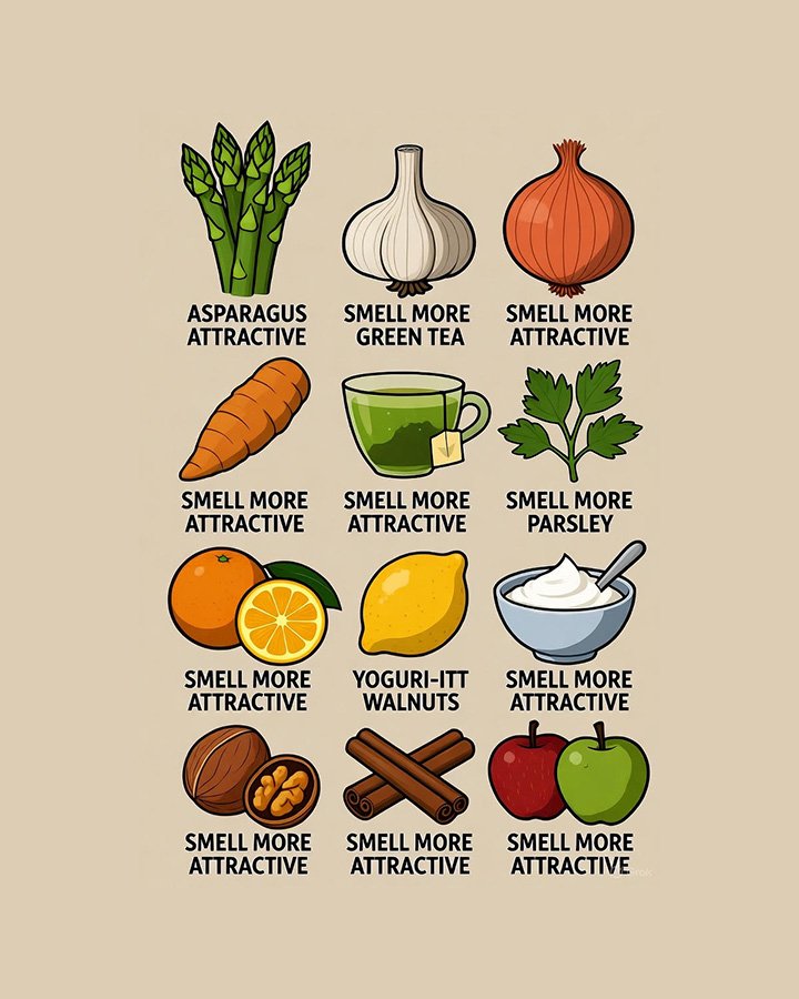 Kokunuzu daha çekici hale getiren yiyecekler