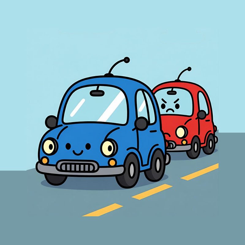 Sürüş eğitmeni, ani fren yapmaya gerek kalmadan arkadan ısrarla takip eden araçları durdurmanın yollarını paylaşıyor.