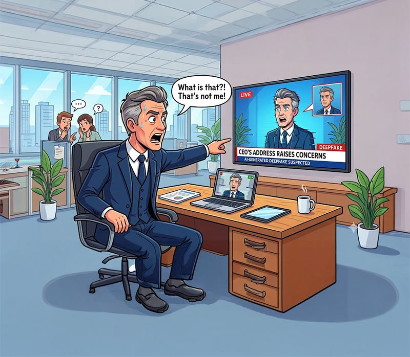 Yönetim Kurulları Yapay Zeka Çağına Hazır Değil: CEO'nuzun Deepfake ile kandırılması durumunda ne olur?