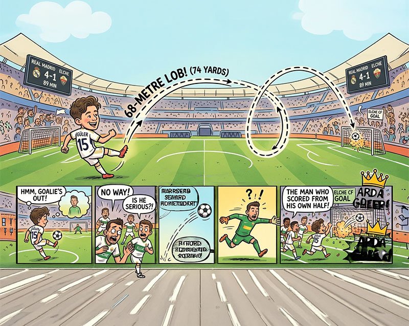 Real Madrid Arda Güler'i Akademi Ödülüne yani Oskar'a Aday Gösterdi