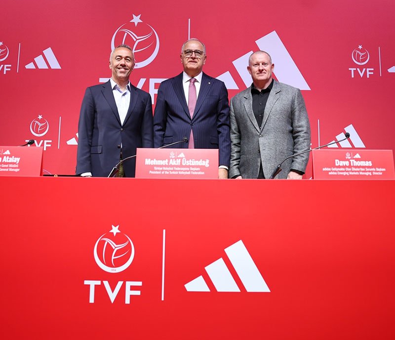 Adidas, Voleybol Milli Takımlar Resmi Ürün Sponsoru Oldu