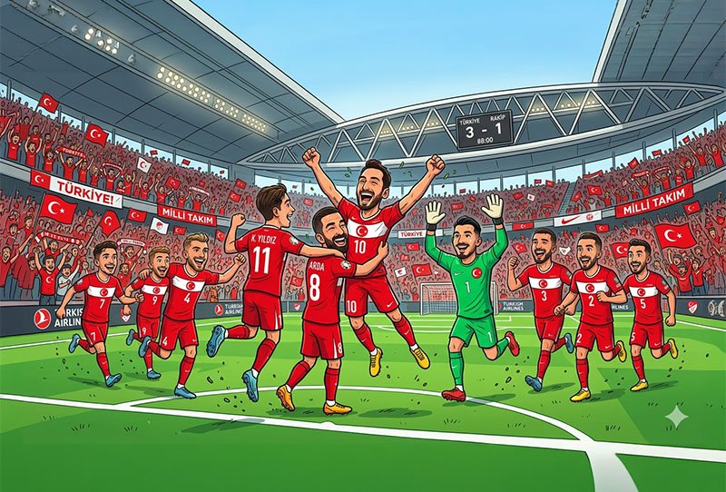 A Millî Takımımızın 2026 FIFA Dünya Kupası Geniş Kadrosu Açıklandı