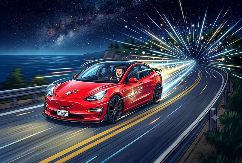 TESLA’DAKİ O GİZLİ AMBLEMİN GİZEMİ ÇÖZÜLDÜ! Elon Musk’ın İnanılmaz 'Spaceballs' Tutkusu Araçlara Taşındı!