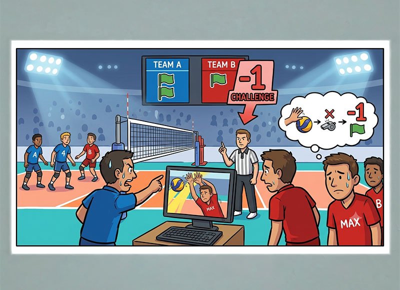 VOLEYBOLDA DÜRÜSTLÜK DEVRİMİ İÇİN YENİ TEKLİF: BLOK TEMASINI GİZLEYEN TAKIMA -1 CHALLENGE CEZASI VERİLSİN!