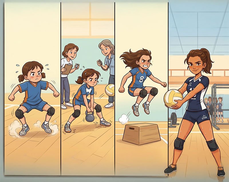 Türk Kadın Voleybolunda Altyapı ve Fiziksel Gelişim Problemi: "Korttaki Yırtıcılık" Neden Erken Yaşta Başlamalı?